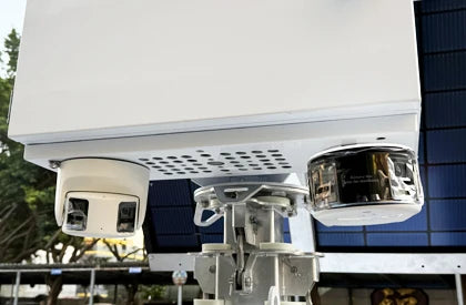 Factory Outdoor Solar Mobile CCTV Tower with Mono-Crystalline Solar Panel Waterproof Parking Security Surveillance