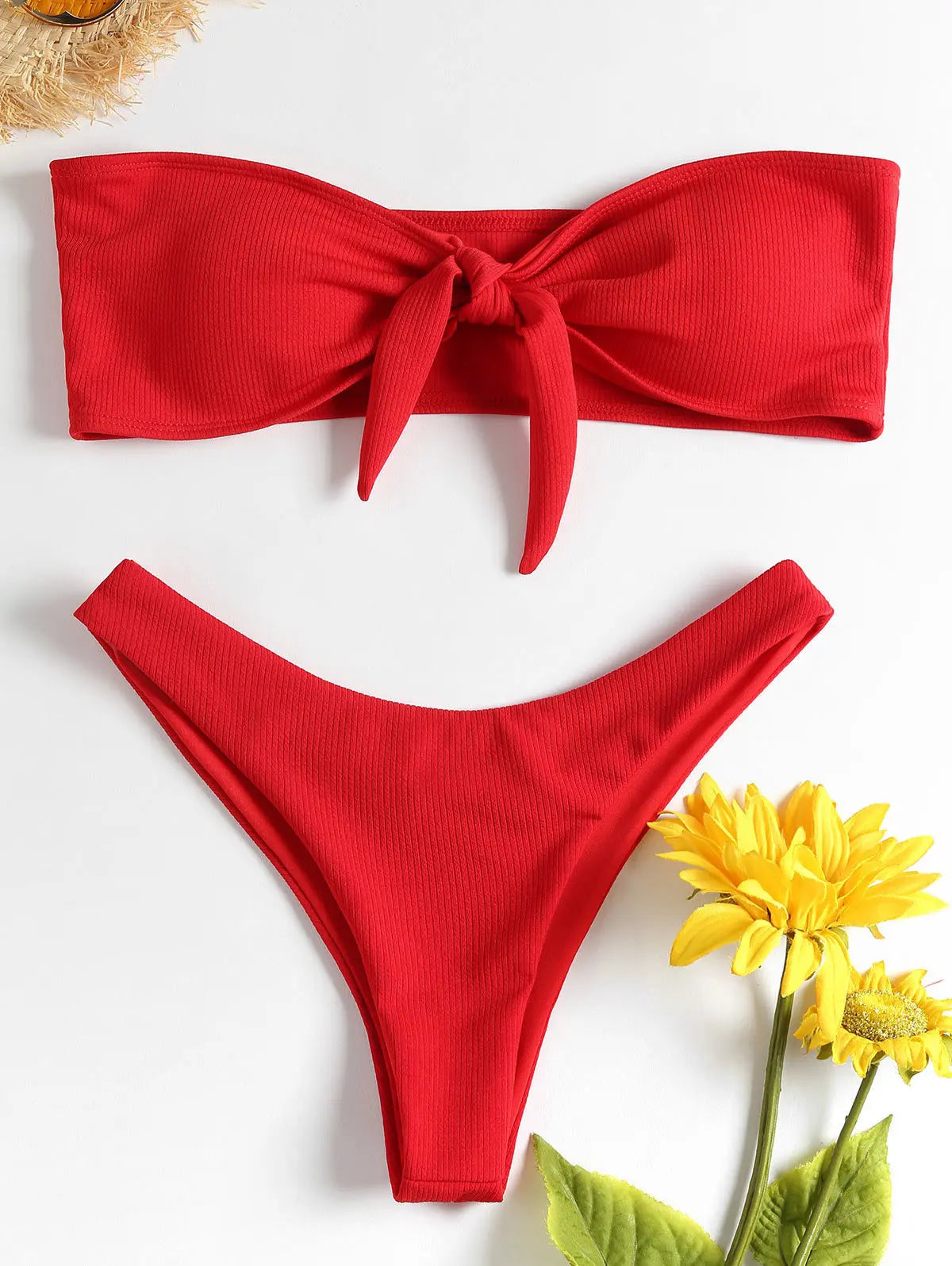 Summer Fashion Women Swimming Low Waist Bikini Bottoms Panties Ladies Sexy Bikini Bandage Shorts Bottom Swimsuit