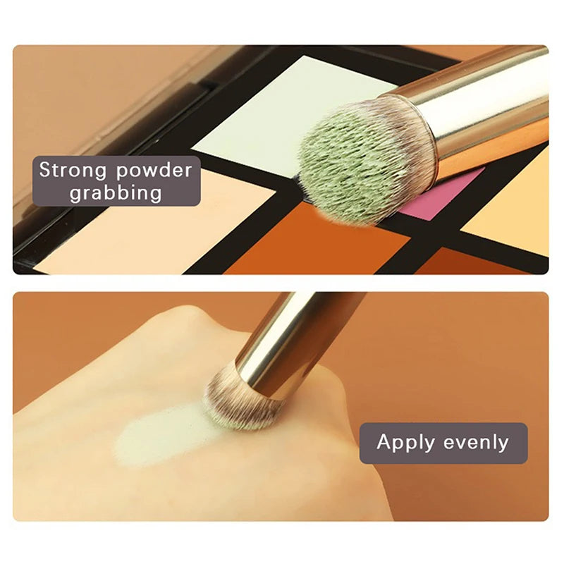 Makeup Brushes Foundation Concealer Angled Seamless Cover Synthetic Dark Circle Liquid Cream Cosmetics Contour Brush Beauty Tool