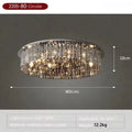 Modern Crystal for Dining Room Led E14 BULBS K9 Crystals Lighting Lamp Living Room Ceiling Light