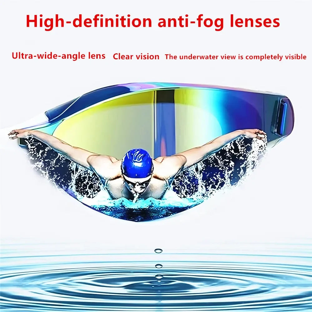 ARENA Professional Racing Swimming Goggles Waterproof Anti-Fog High Definition UV400 for Competition And Training Swim Equipment