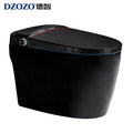110V Modern Home Hotel Sanitary Ware Electric Closestool Smart Toilet Bowl Bidet Automatic Black Bathroom Toilet