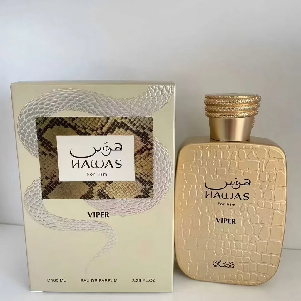 Hawas Pheromone Men's Perfume 3.4oz Long Lasting Fragrance Suitable for Any Occasion Christmas Gift Idea