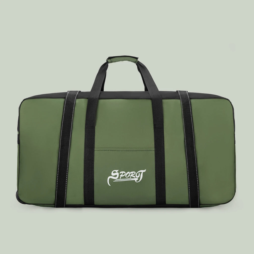 Outdoor Camping Picnic Equipment Storage Box, Tent Supplies Storage Box with Wheels, Large-Capacity Oversized Travel Bag