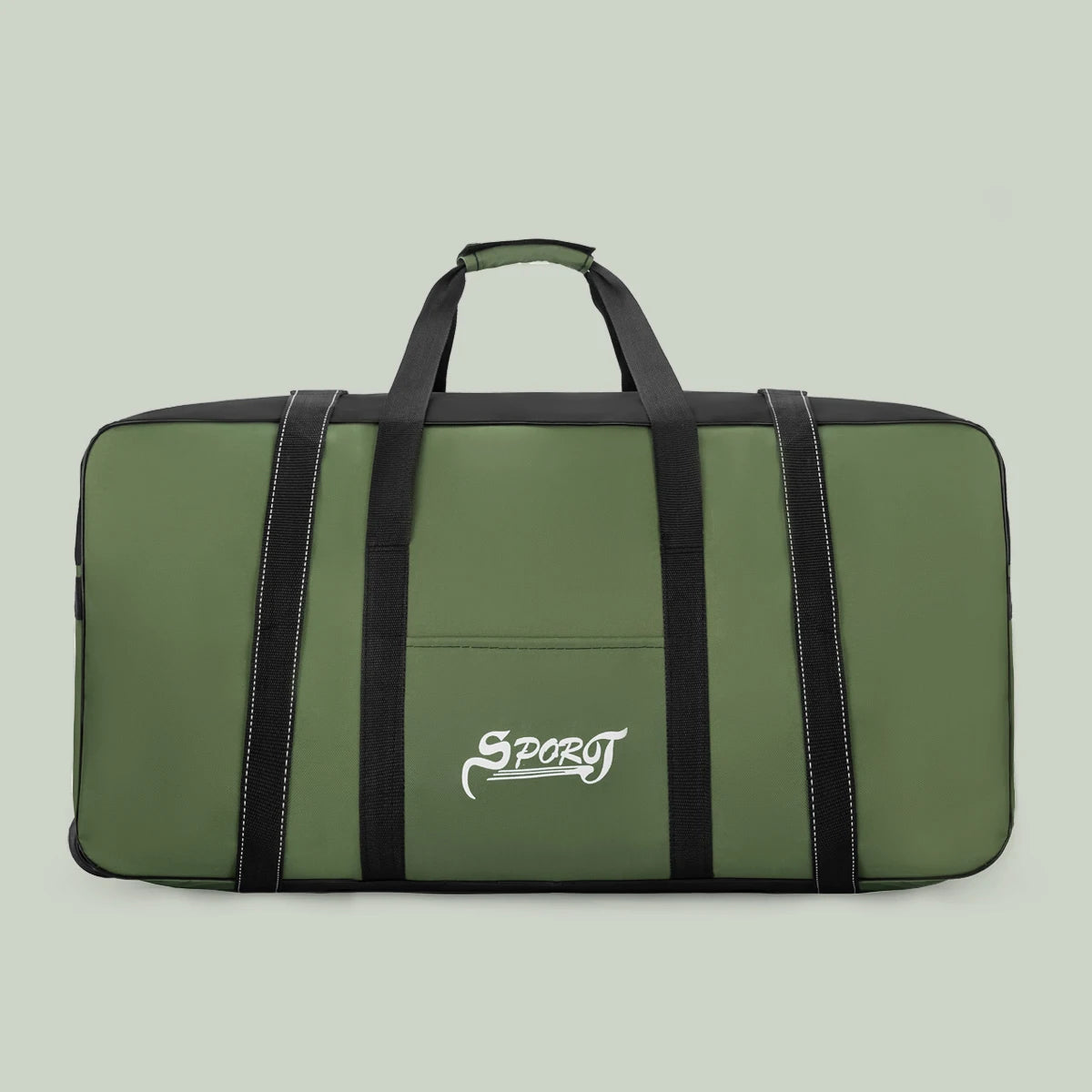 Outdoor Camping Picnic Equipment Storage Box, Tent Supplies Storage Box with Wheels, Large-Capacity Oversized Travel Bag