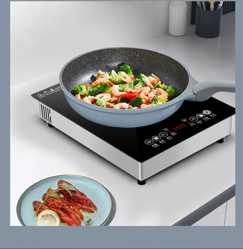 Embedded induction cooker single stove inlaid fire concealed electromagnetic stove  induction cooktop