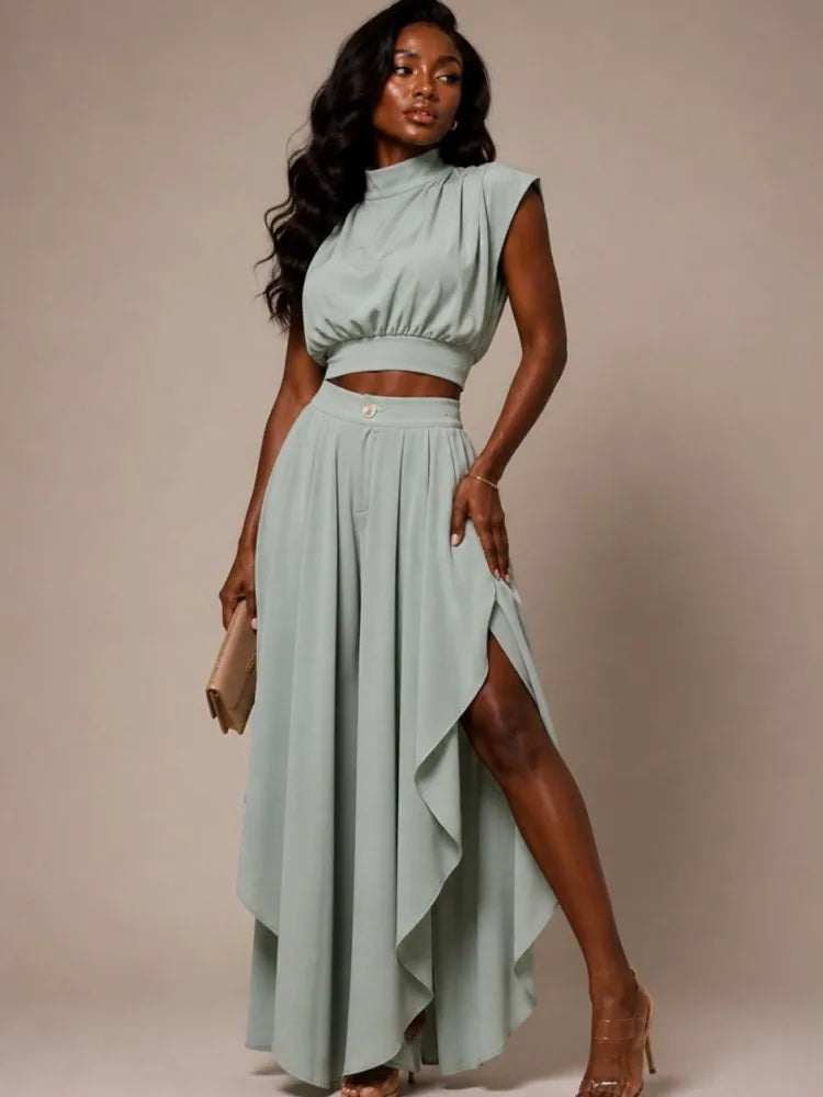 2 Piece Women Sets 2026 New Summer Autumn Matching Sets Two Pieces Sets Short Sleeve Tops And Pants Suits Outfits Clothing