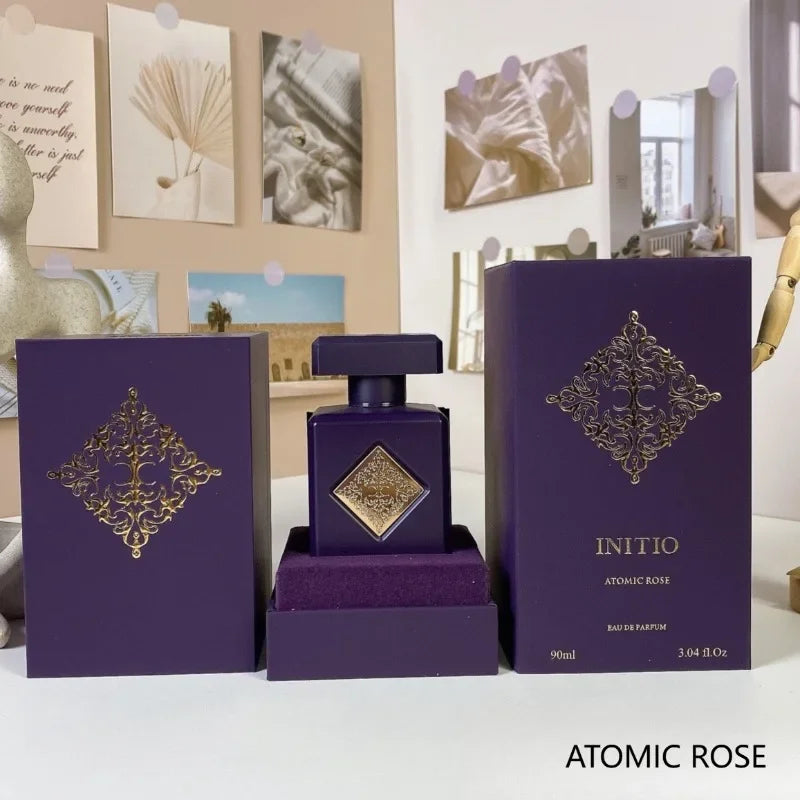 90ml Refined Unisex Fragrance High-End Lasting Oriental Woody Eau De Parfum Infused with Amber Rose Vanilla Oud Signature Scent