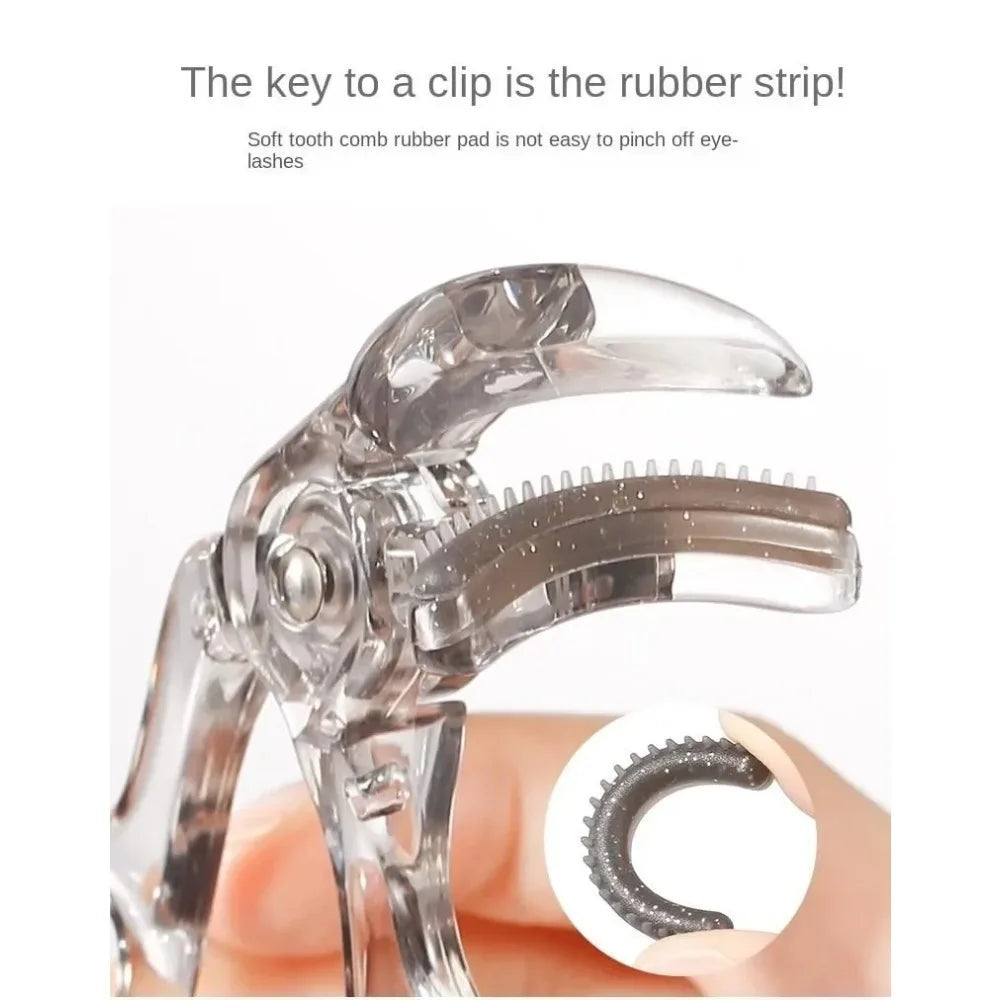 Dual-Type Eyelash Curler Waterproof Natural Curl Wide Partial Clip Long-Lasting Eye Makeup Tool Professional Eye Makeup Tool