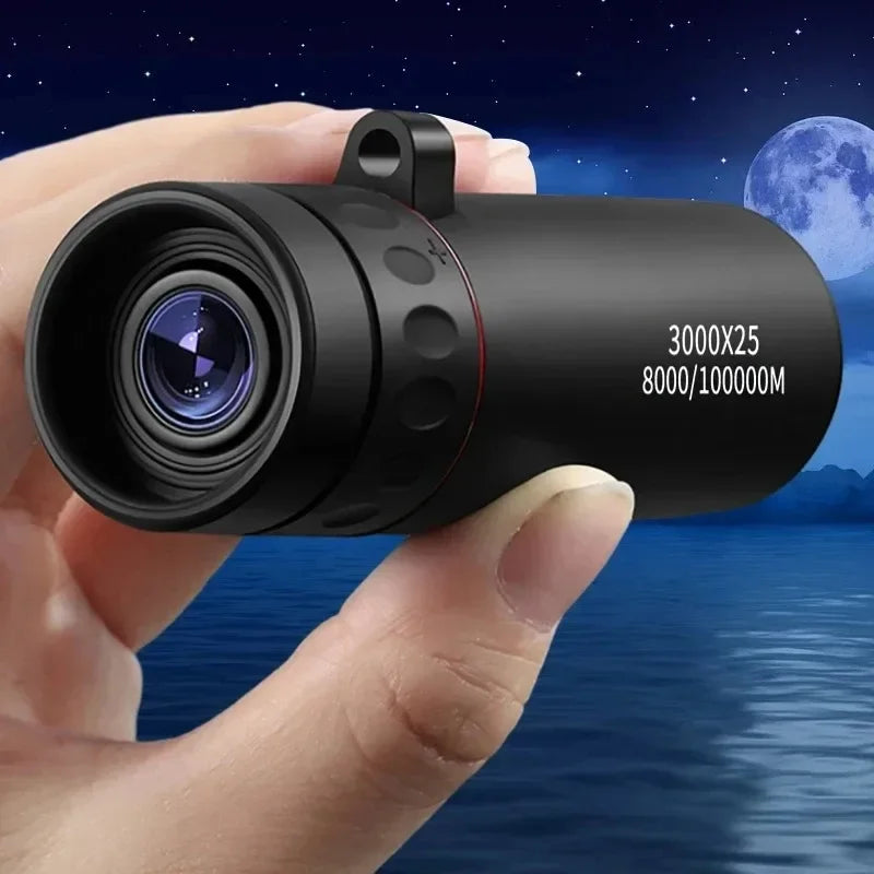 3000 * 25 Monocular Telescope High-definition High Magnification Outdoor Mini Portable Pocket Night Vision Goggles