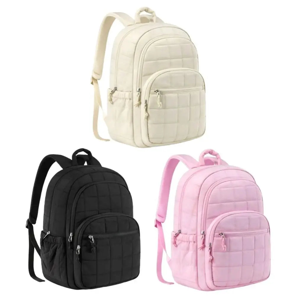 Unisex Creative Travel Backpack Fashionable Waterproof College Student Backpack Solid Color Durable Students School Bags Travel