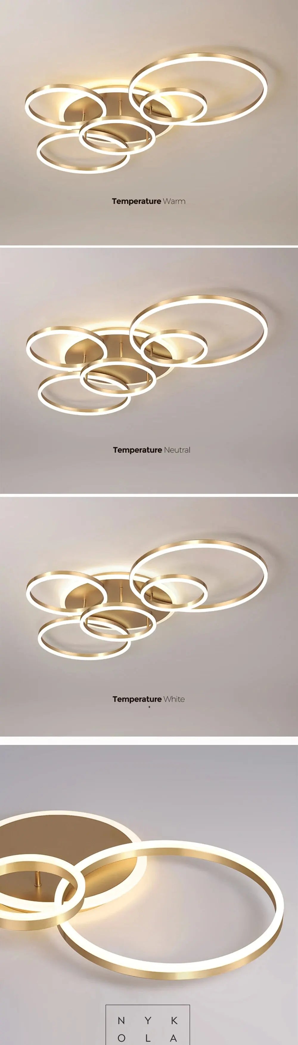 LED Ceiling Chandelier Lighting For Home Living Study Room Bedroom Dimmable Ceiling Lamp Indoor Lighting Decoration Lamps