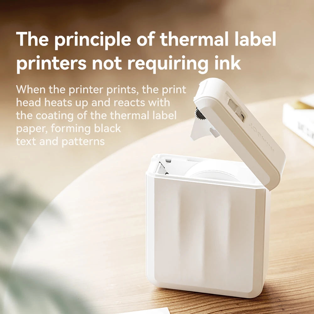 Niimbot D110 Mini Thermal Label Printer Wireless Adhesive Sticker Maker DIY Name Tag Inkless Labeling Machine for Phone