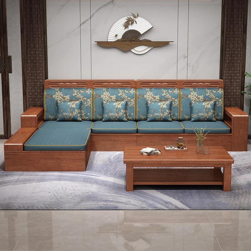 2025 Easy Installation Living Room Sofas Wooden Living Room Furniture Wooden Sofa Frame Fabric Sofa Covers