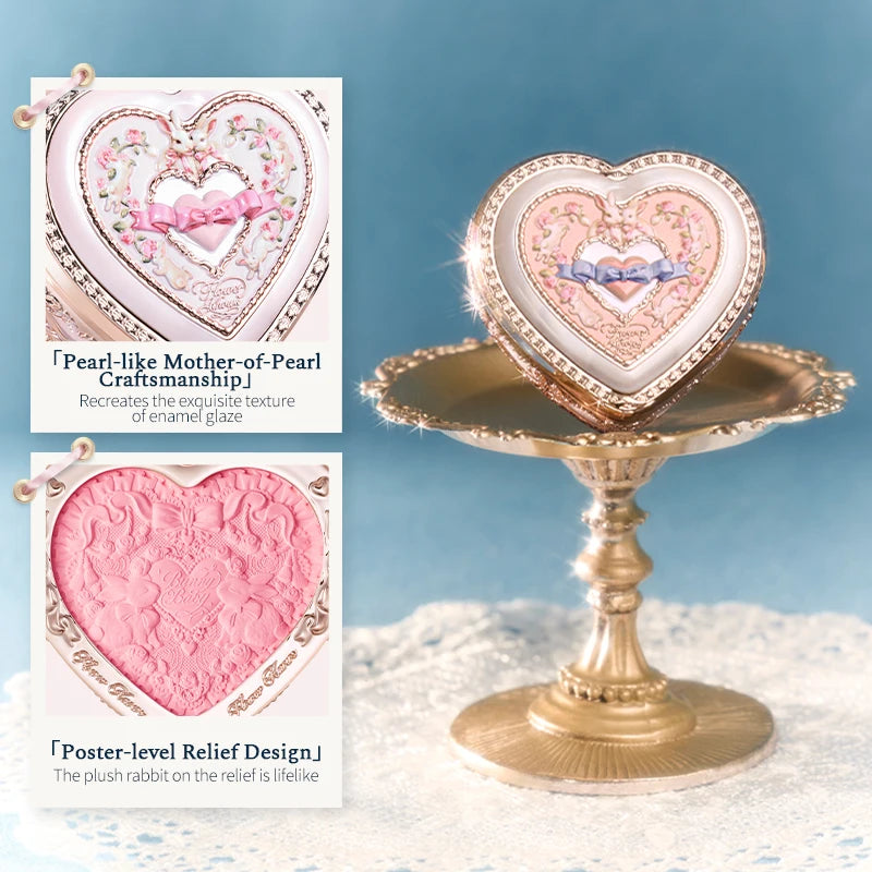 Flower Knows Bunny Garden Collection Embossed Blush