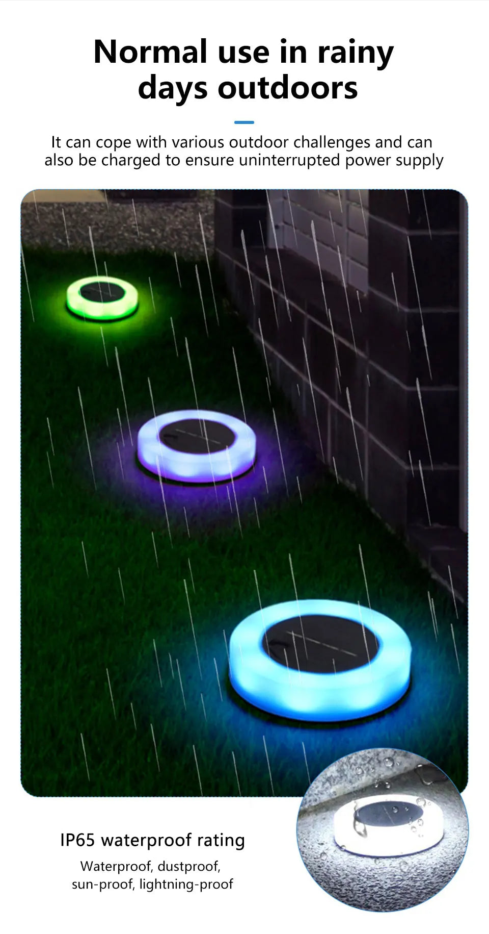 4PCS Solar Fog Geographic Lights Outdoor Lawn Lights Waterproof Lawn Lights Landscape Decorative Garden Stairs Lights