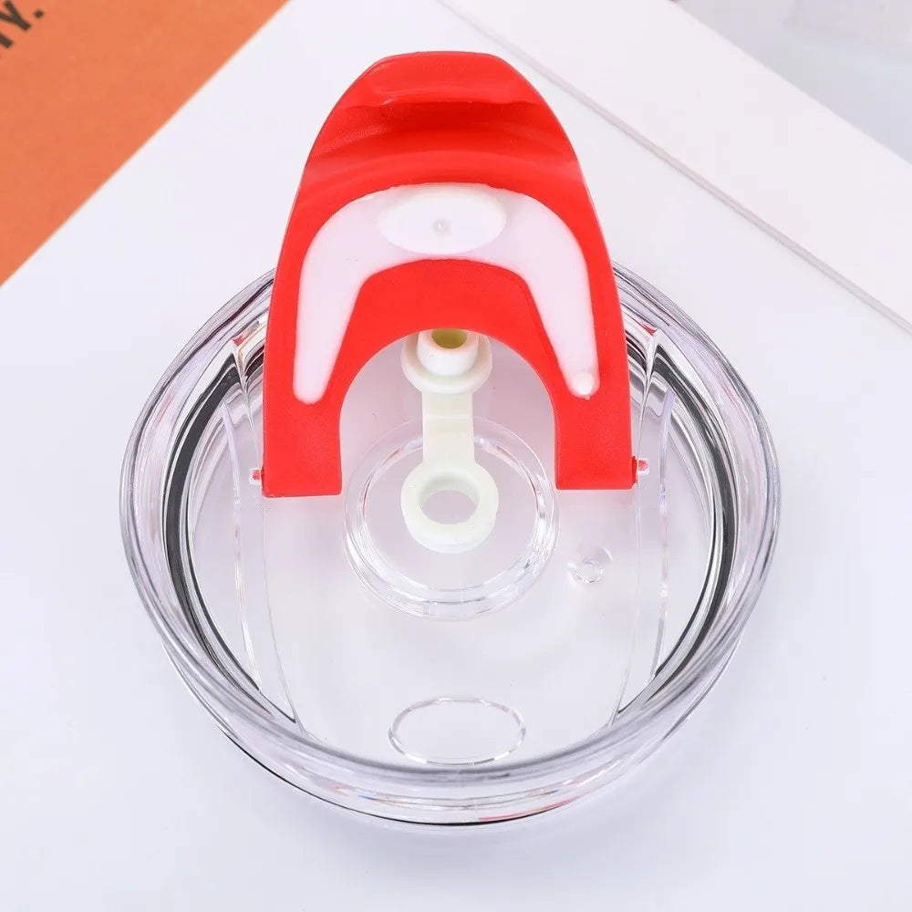 Modern 40oz Water Bottle Cover Transparent Splash Spill Proof Cup Cap Replacement Double Drink Lid Water Cup Accessories