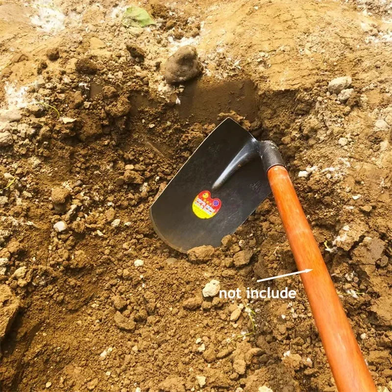 Multifunctional Hoe Agricultural Ridging Cleaning Tool Manganese Steel Wide and Long Digging Bamboo Shoots Ditching Dredging Hoe
