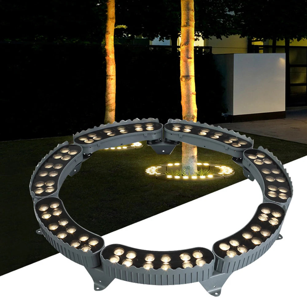 5Pcs LED Tree Hugging Lamp 85-265V Outdoor Christmas Tree Holding Lighting Lamp Waterproof IP65 Garden Park Courtyard Decor Lamp