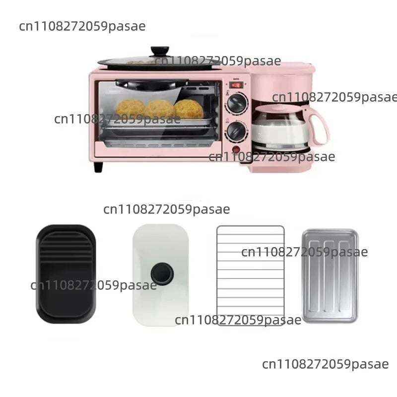 3-in-1 Home Breakfast Machine Bread Machine Coffee Roaster Multifunctional Breakfast Machine