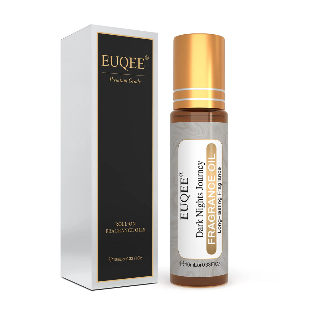 EUQEE 10ml Roll-on Perfume Oils Coconut & Vanilla White Musk Orange Blossom Parma Violet Long-Lasting Roll-On Perfume for Women