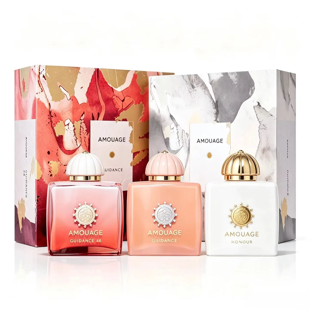 Amouage Unisex Eau De Parfum Collection, Guidance 46 Interlude Lilac Love, Woody‑Oriental Arabian Scent 100ml