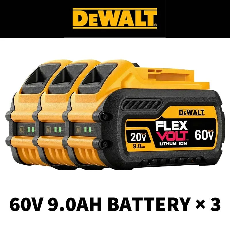 100% Genuine DEWALT 20V Max 2/5/6/9Ah Battery Charger Combo Li-Ion XR Series for Power Tools Battery DCB200,DCB202,DCB205,DCB206