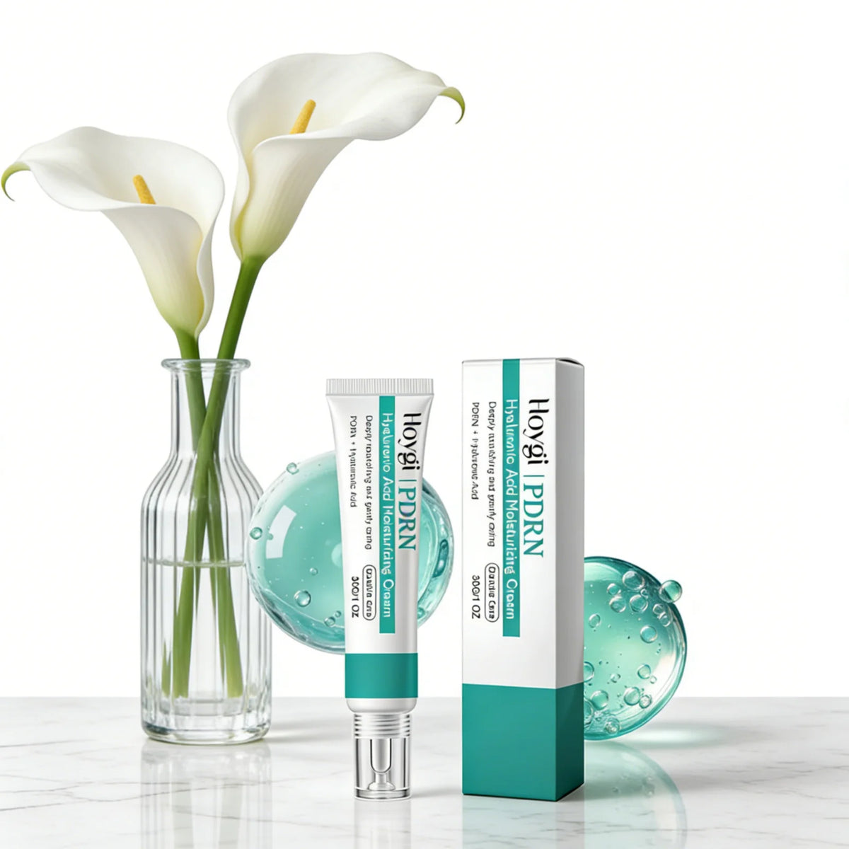 Hoygi Hyaluronic Acid Moisturizing Cream Hydration Glowing Skin Nourishing Anti Wrinkle Lightweight Mild Multi Effect Face Cream