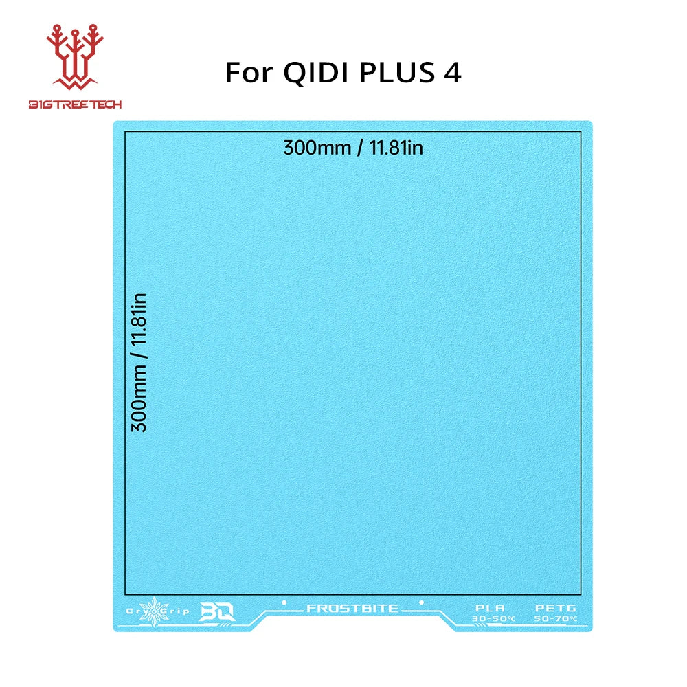 BIQU Panda Build Plate CryoGrip Pro Coating No Clog Spring Steel Double-sided for BambuLab Voron Kobra Adventurer 5M 3D Printer