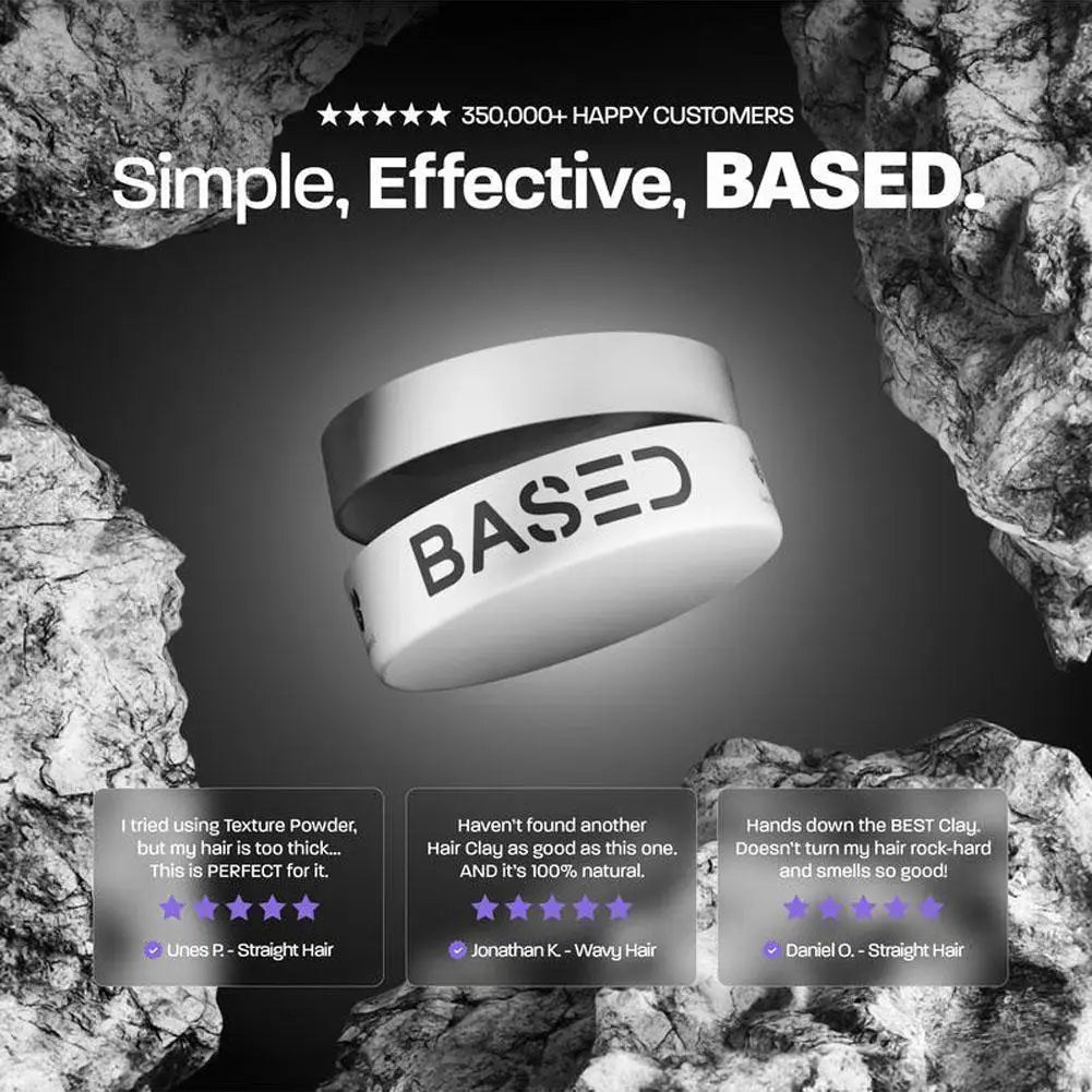 Based Professional Hair Clay Long-Lasting Styling Sea Salt Leave-In Conditioner Spray Nourishes Hair For Men Hair Care