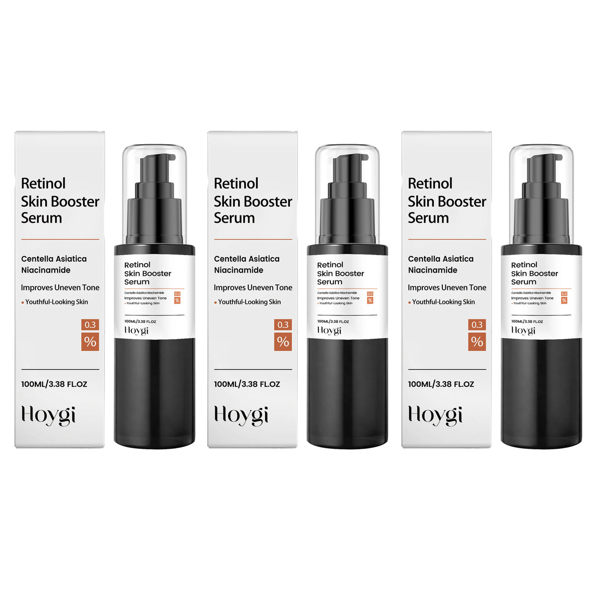 Hoygi Retinol Serum 100ml Face Serum For Fine Lines Wrinkles Dullness Skin Brightening Firming Treatment Korean Skin Care