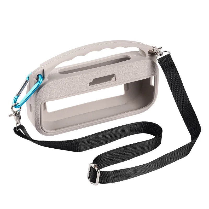 ZOPRORE Silicone Cover Case for Bose SoundLink Flex (2nd Gen) Speaker, Travel Protective Cover with Shoulder Strap and Carabiner
