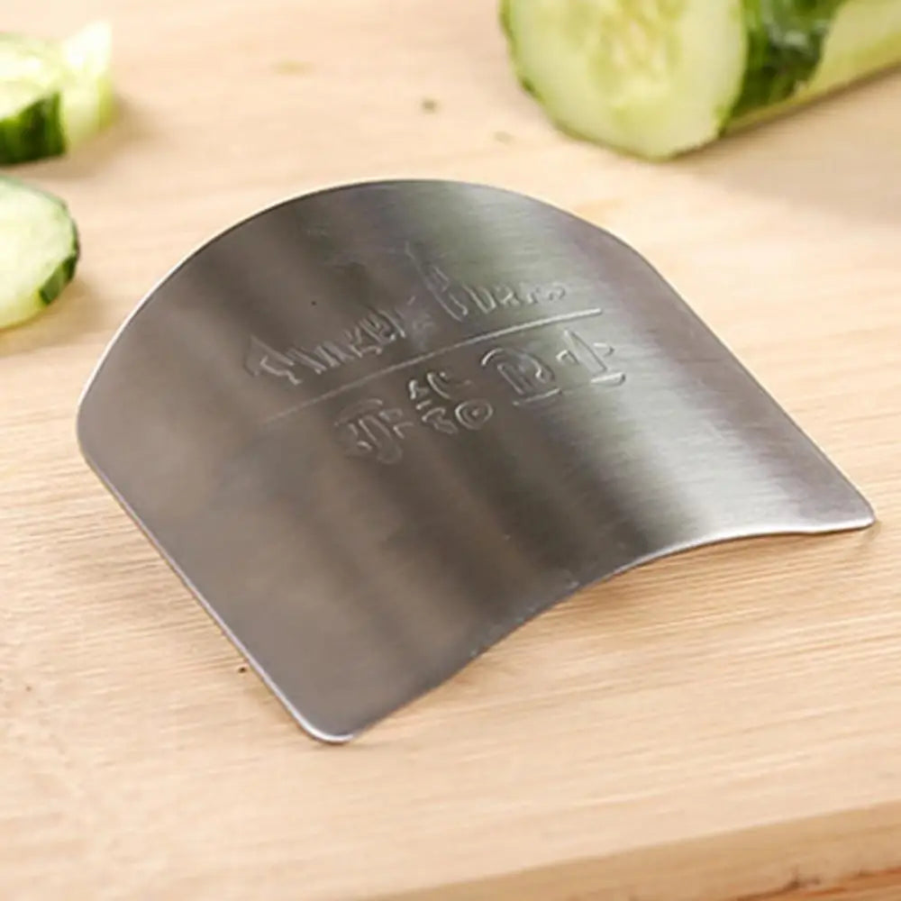 1Pcs Stainless Steel Finger Protector Anti-cut Finger Guard Kitchen Tools Safe Vegetable Cutting Hand Protecter Kitchen Gadgets