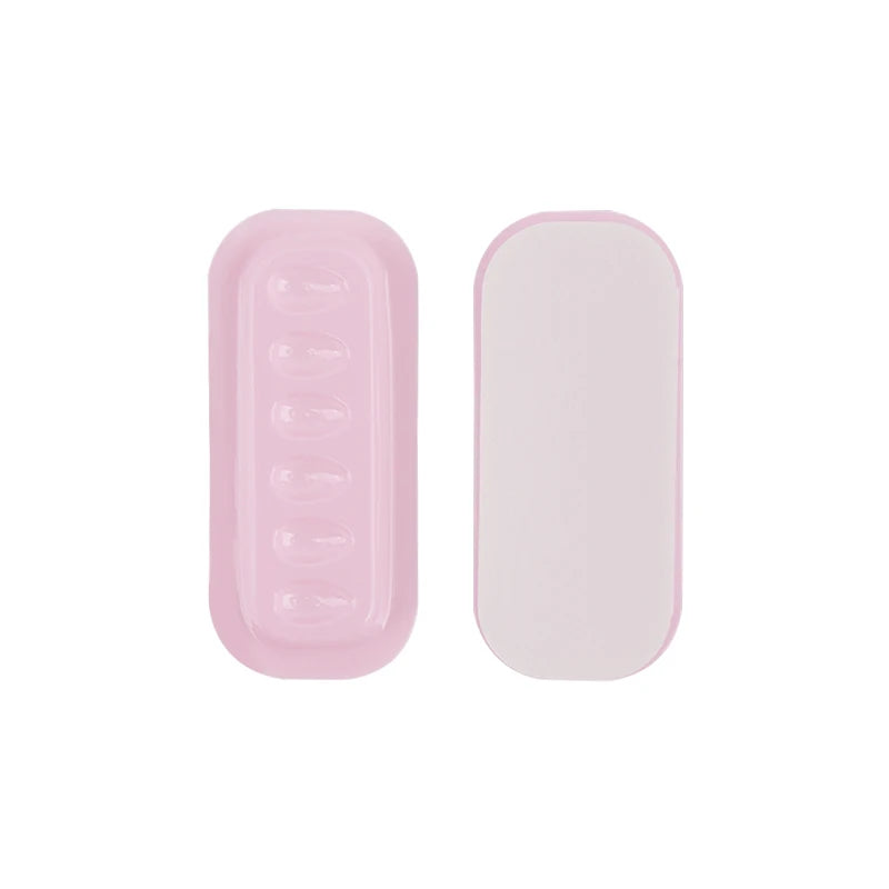 100pc Eyelash Glue Holder Tray Pad Lash Extension Adhesive Stand Base Gasket Tattoo Pigment Pallet Eyelashes Lifting Makeup Tool