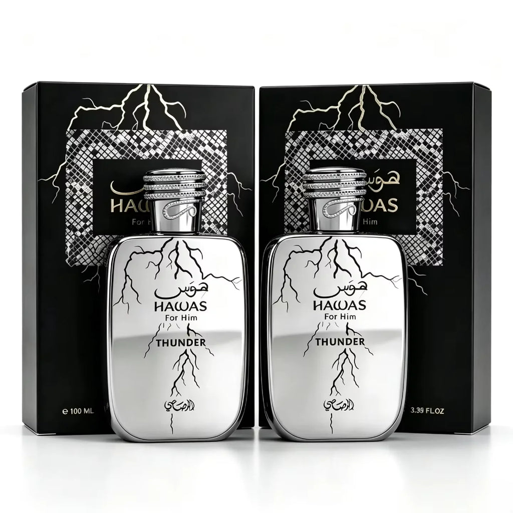 100ML Hawas Ice for Men Eau De Parfum Spray Original Arabian Perfume Men's Fragrance Premium Arabian Long Lasting Fragrance