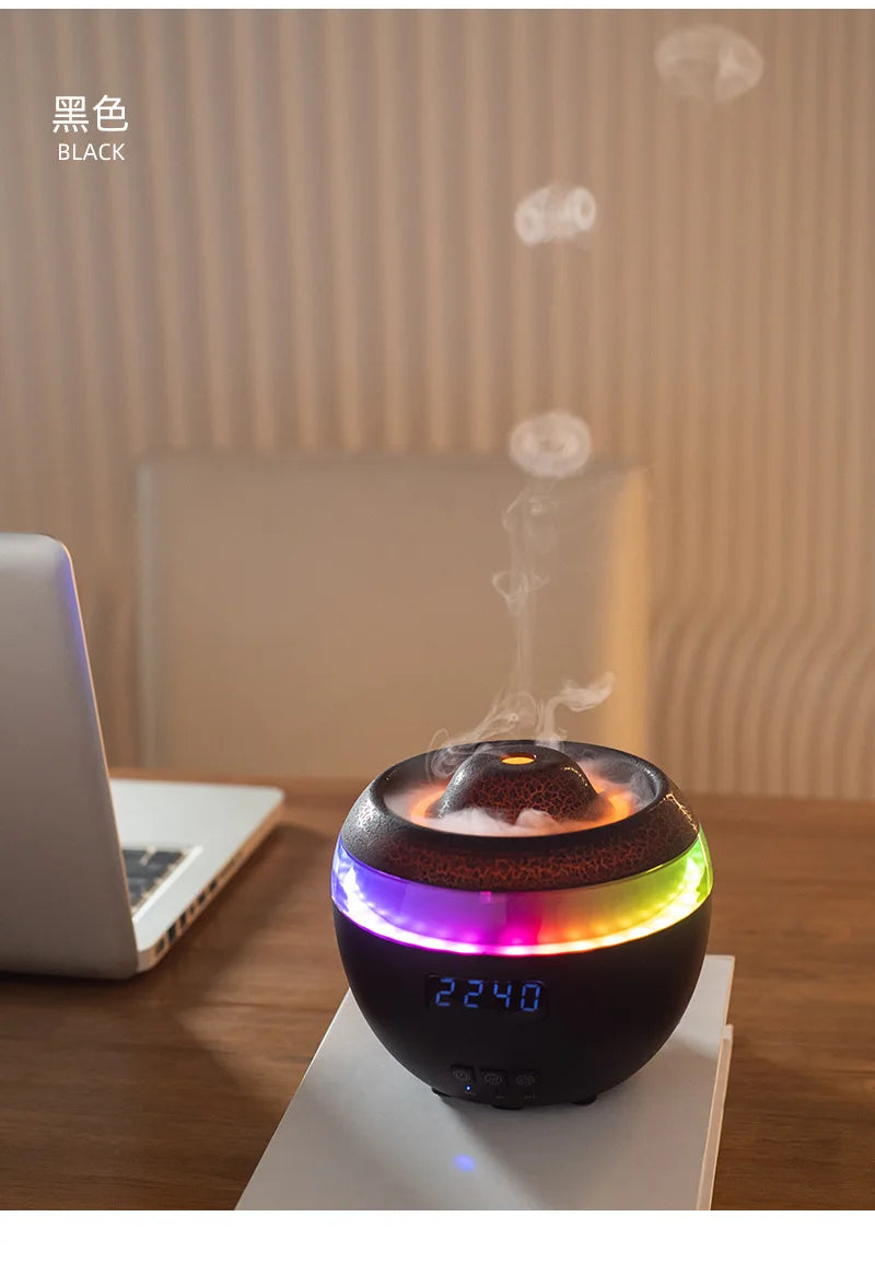 Water Drop Essential Oil Aromatherapy Machine Household Heavy Fog Volume Remote Control Timing Ultrasonic Atomizing Humidifier