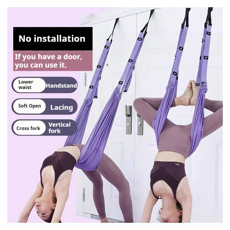 Air Yoga Rope Home After Bending Trainer Hanging Upside Down on the Door Extension Belt Tension Belt