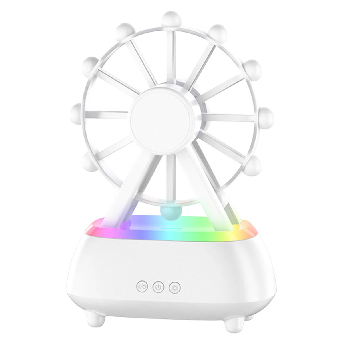 Ferris Wheel Essential Oil Diffuser 7 Colors Lights Aromatherapy Diffuser Noiseless for Large Bed Room Home Office