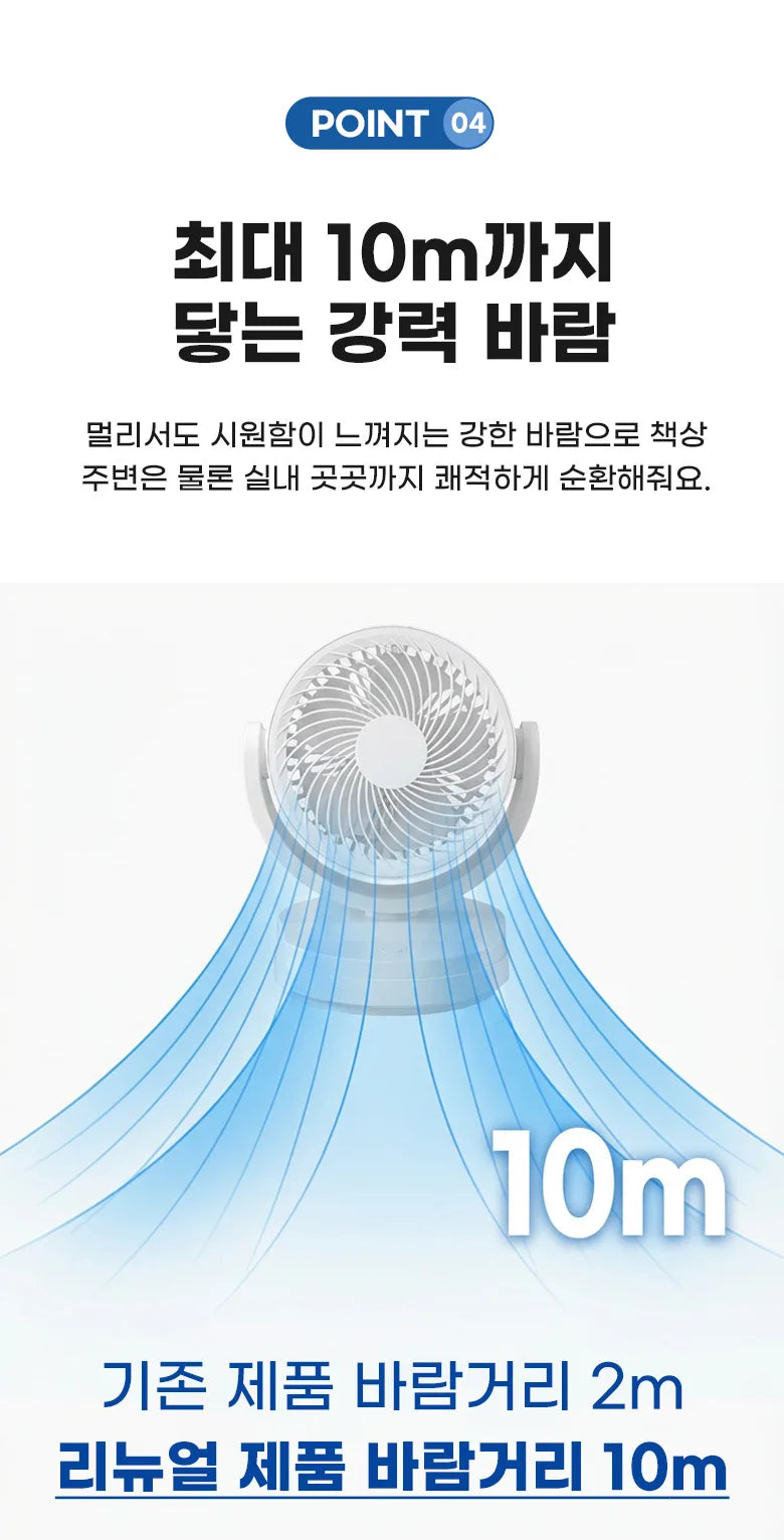 Air circulator fan, USB mini fan, quiet operation, long battery life, small oscillating rechargeable fan, portable.