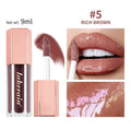8-Color Liquid Light Glitter Lip Glaze Long-lasting Deep Moisturizing Lip Gloss Reduce Lips Lines Slight Shimmer Makeup Lip Oil