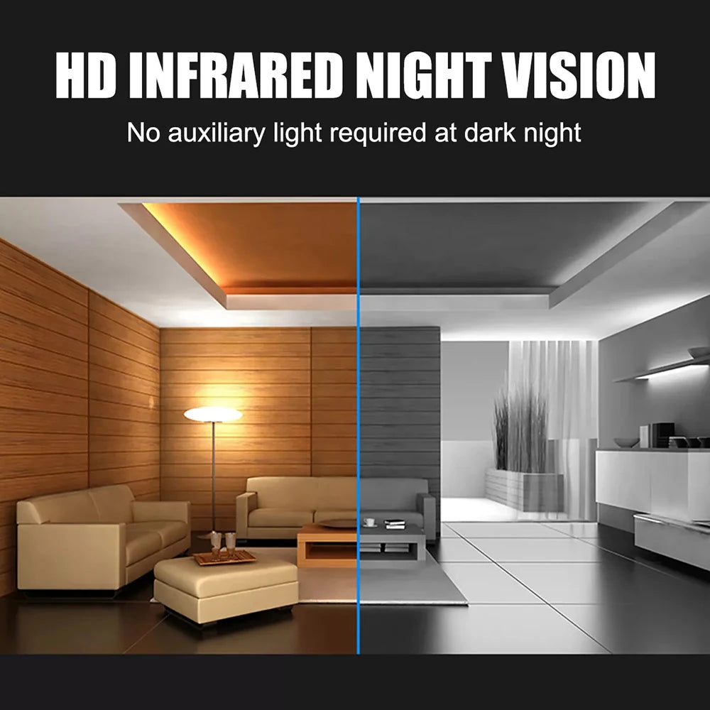 Mini Body Camera 1080P HD Sports Camera Infrared Night Vision Digital Video Recorder 1.3 Inch Bodycam Police Small Camcorder