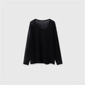 Sexy Sheer Baggy T-shirt for Women 2026 Summer Casual Fashion Loose Pullovers Chic Lazy Solid Color Off Shoulder Top Streetwear