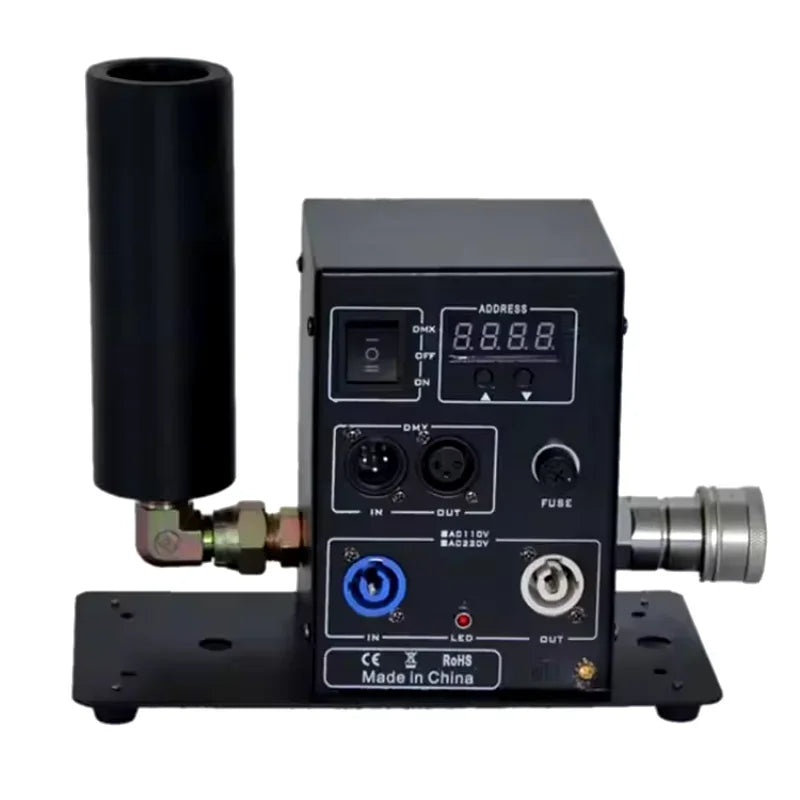 Professional Stage Effect Digital DMX Stage Effect Equipment Single Pipe Carbon Dioxide Gas Column Fog Smoke Co2 Jet Machine