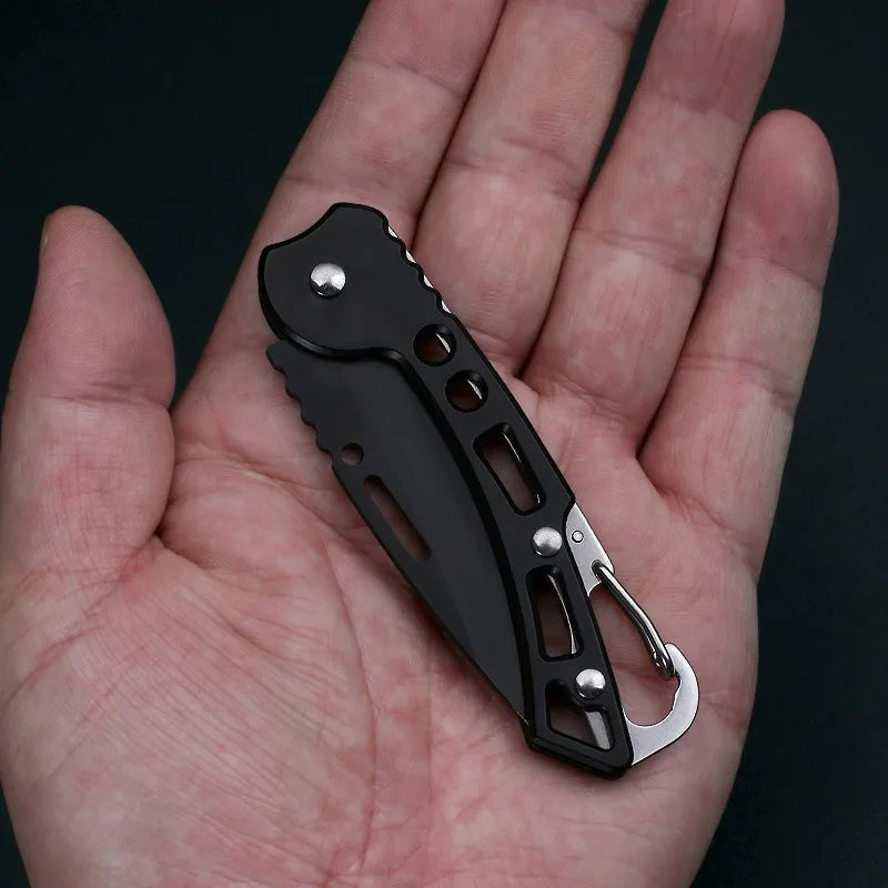 Multi-function Stainless Steel Folding Knife Katana Samurai Sabre Hanging Vegetable Fruit Knife Kitchen Gadgets Home Accessory