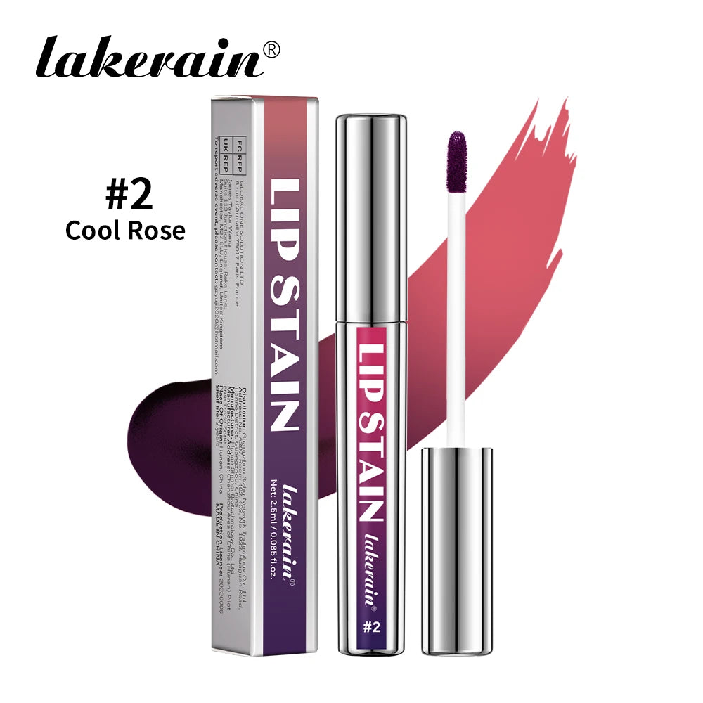 3pcs/set Peel Off Lip Stain Set Long-Lasting Waterproof Lip Tint Transfer Proof Non-stick Cup Natural Lip Stain Female Makeup