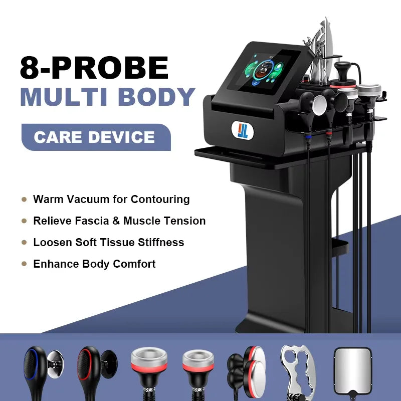 Upgrade 448KHZ RF Tecar Therapy RET CET Diathermy Fat Removal Machine Anti-Cellulite Relieve Pain Home Appliance Muscle Massager