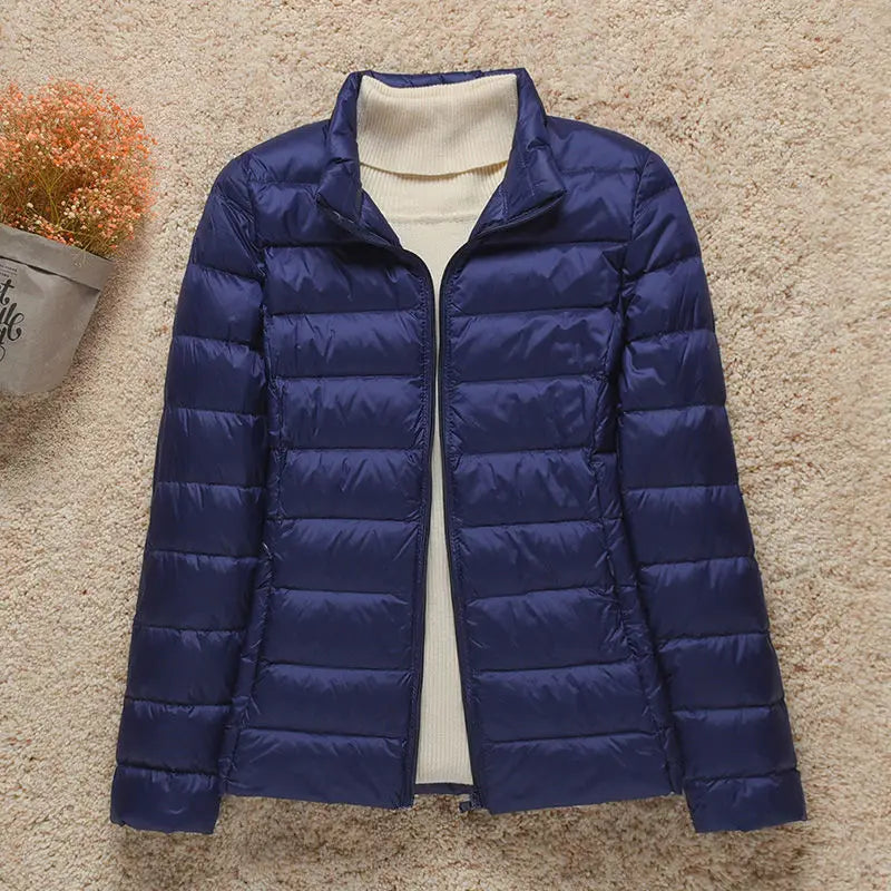 Down Jacket Women Coat Autumn Winter 2022 Spring Jackets for Warm Quilted Parka Ladies and Light 2021 Female Ultralight Hooded