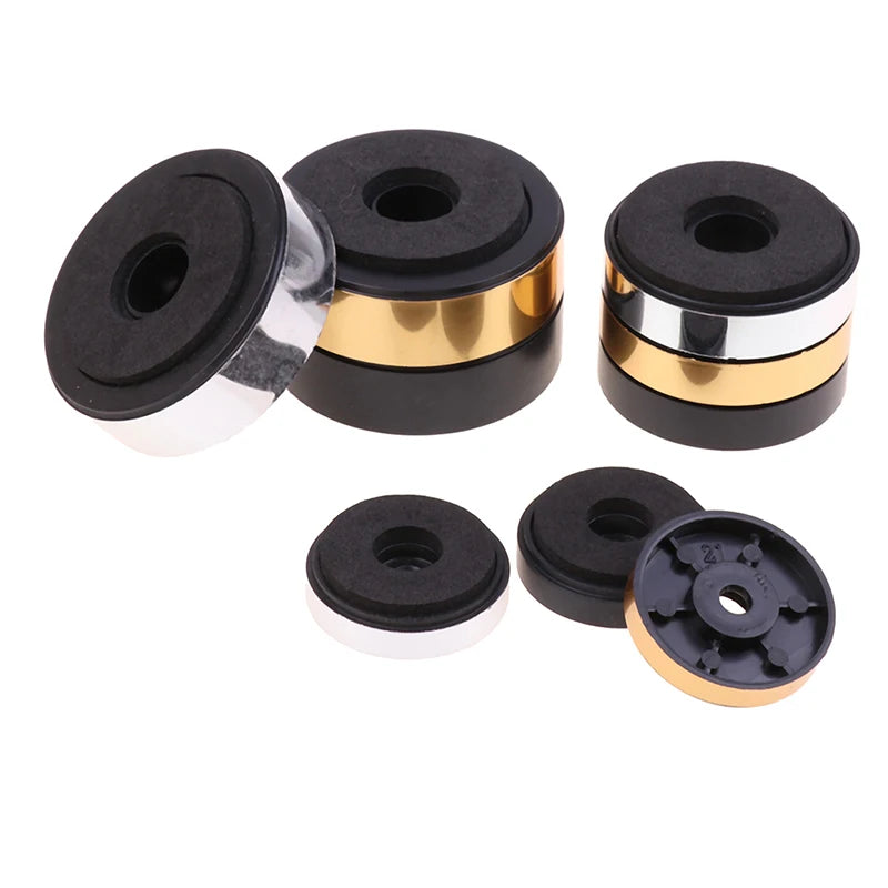 4pcs/lot Speaker Spikes Stand Feets Audio Active Speakers Repair Parts Accessories DIY For Home Theater Sound System
