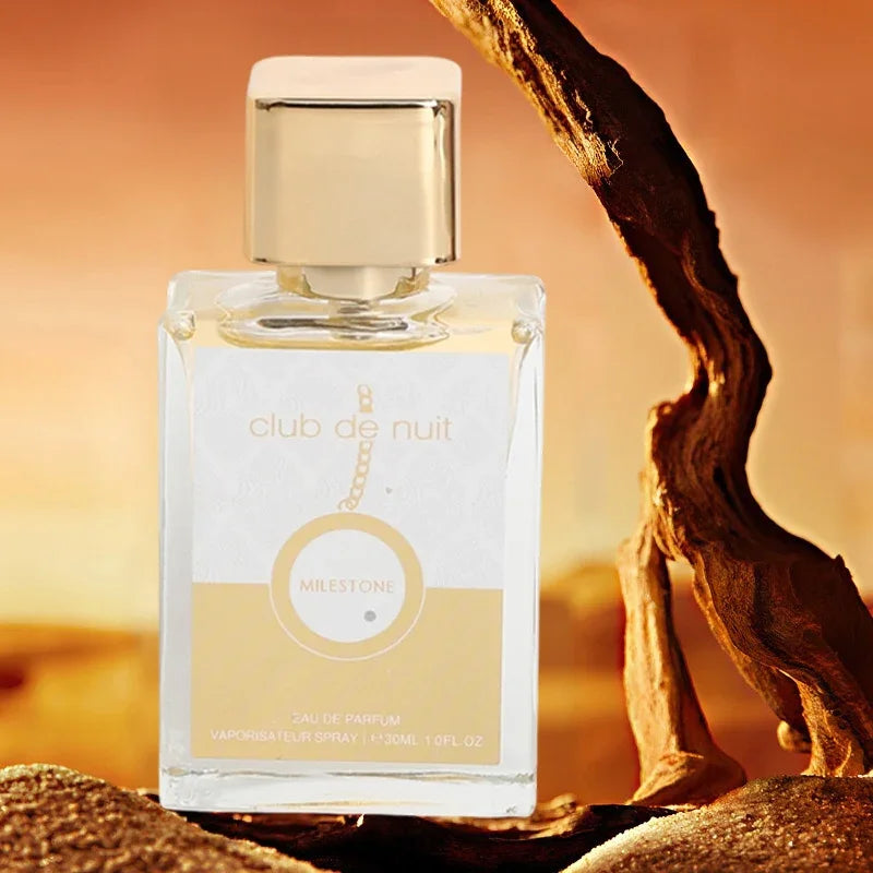 Arabian Brand Perfume Classic Cologne Creamy Muffin Woody Scent Long-lasting Fresh Unisex Fragrance Spray Charming Perfume 30ml