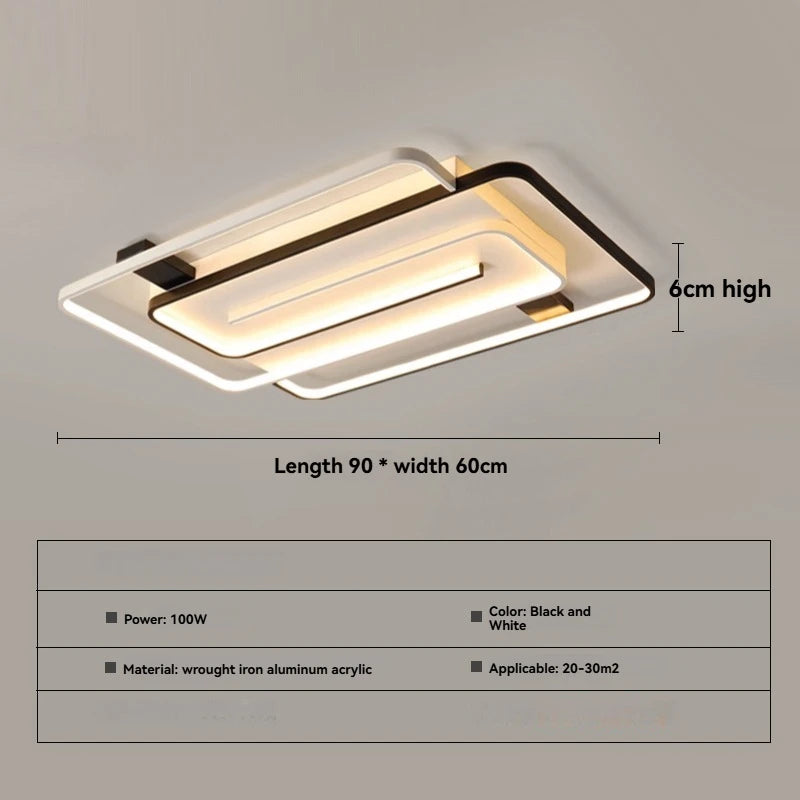 Modern LED Lights Bedroom Lights Minimalist Ceiling Lights Creative And Warm Room Lights Atmospheric Living Room Lights New Home